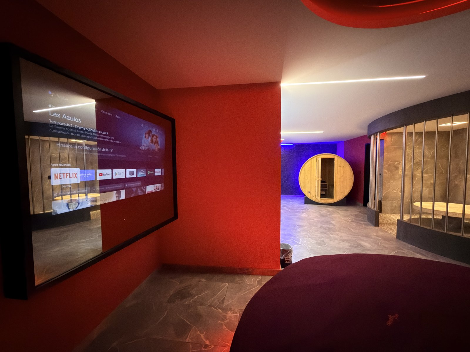 Habitación Sauna en Red Garden : MotelNow